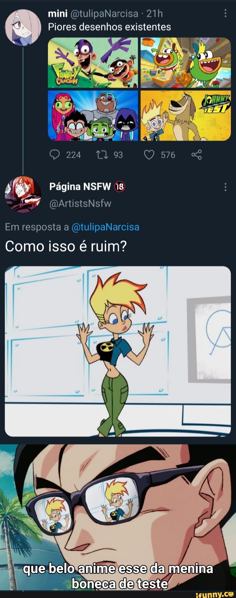 mini
Piores desenhos existentes
Ce
93
: Página NSFW
(DArtistsNsfw
Em resposta (dtulipaNarcisa
Como isso é ruim?
que belo anime esse da menina boneca de teste