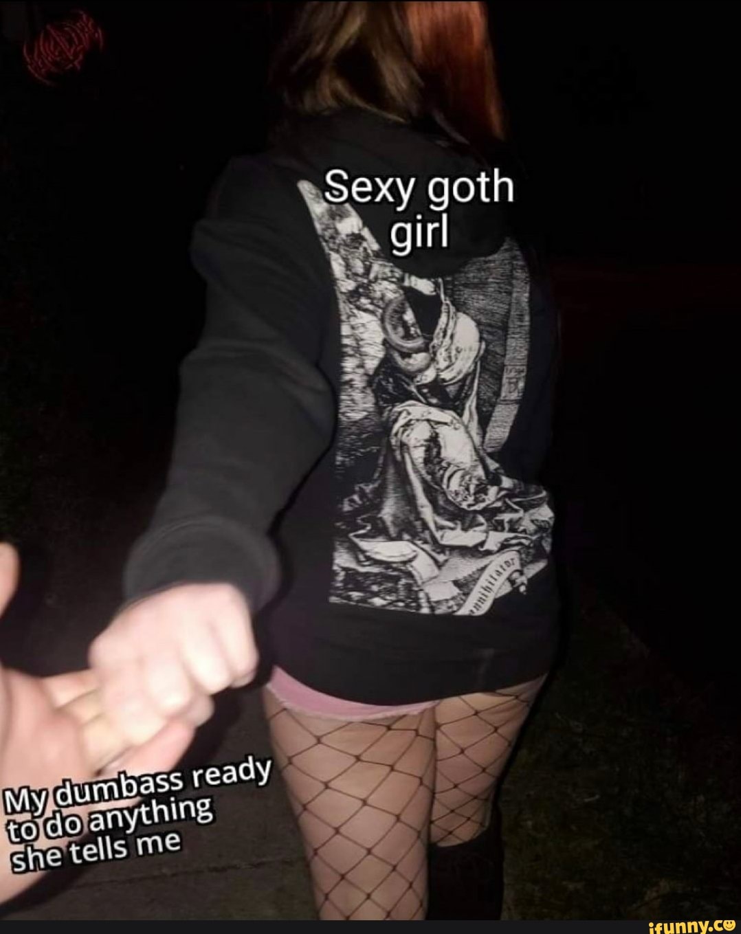 Goth ass pics