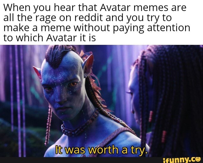 I DON'T CARE ABOUT YOUR AVATAR EVOLUTIONS : r/memes