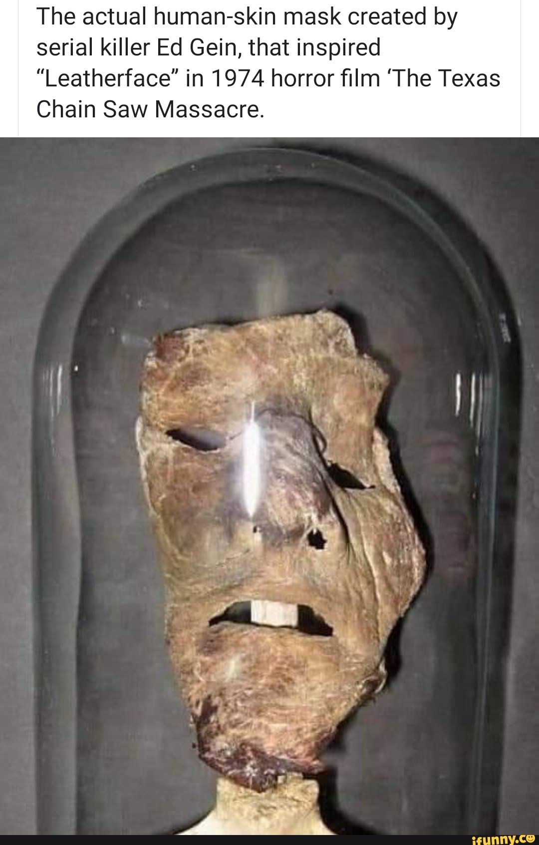 Ed Gein Based On Leatherface