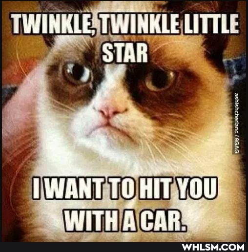 WINKLE. TWTAKLE ITEE STAR
IWANT TO HIT YOU MITH COR