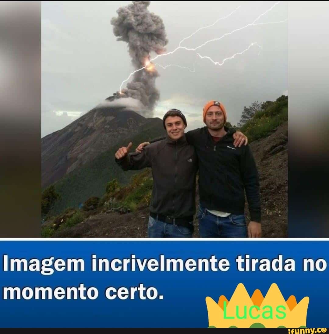 Imagem incrivelmente tirada no
momento certo.