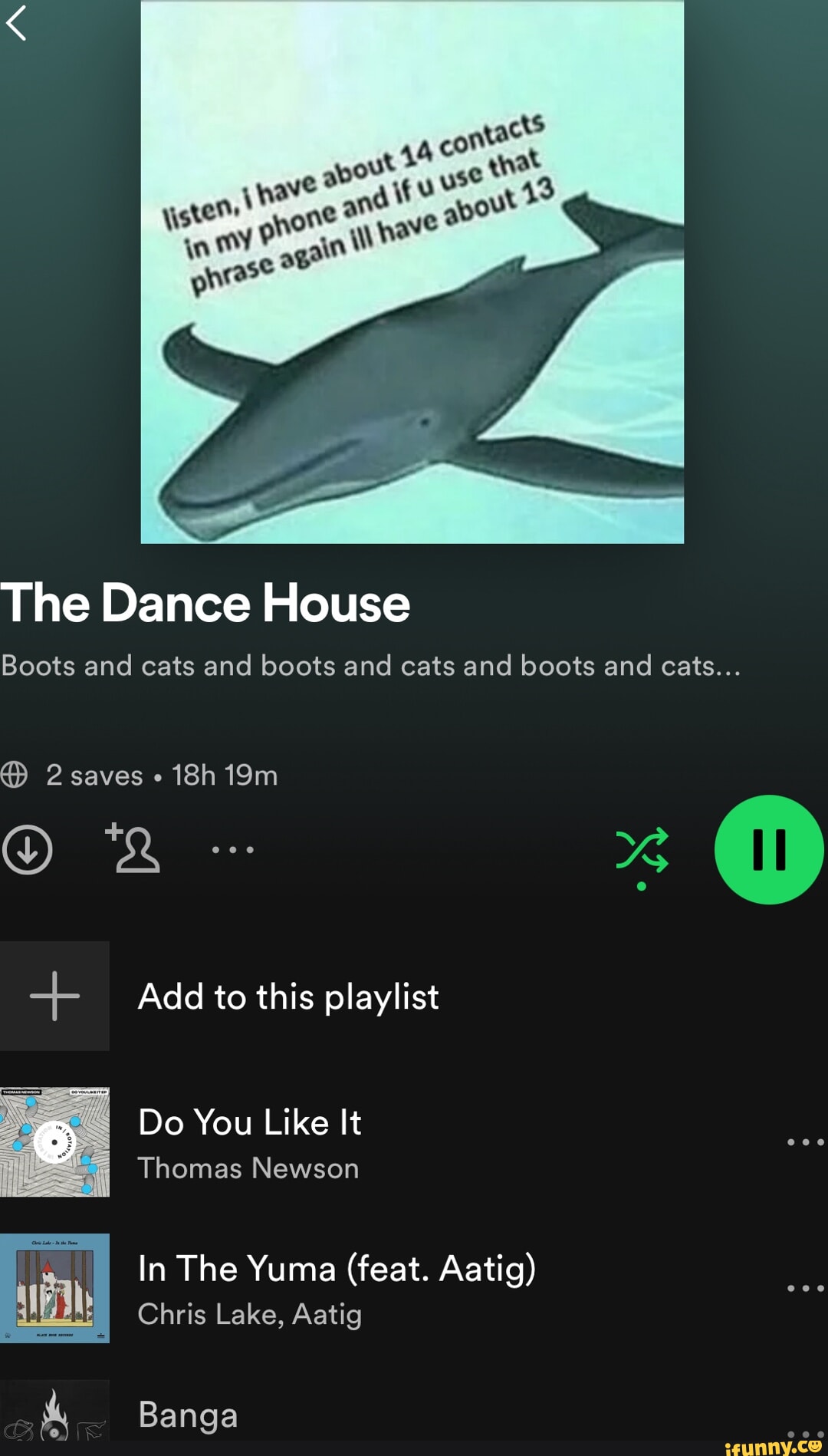 The Dance House saves Boots and cats and boots and cats and boots and cats... Add to this