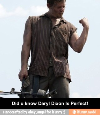 Did u know Daryl Dixon Is Perfect! - Did u know Daryl Dixon Is Perfect!