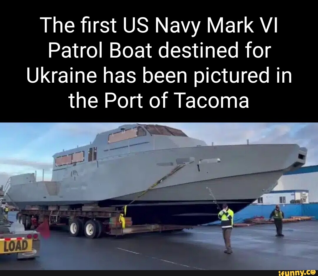 The first US Navy Mark VI Patrol Boat destined for Ukraine has been ...