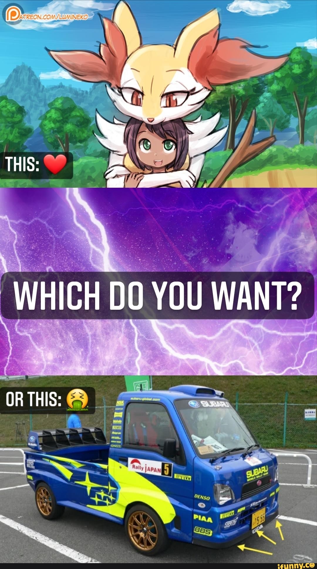 THIS:
WHICH DO YOU WANT?
OR THIS: