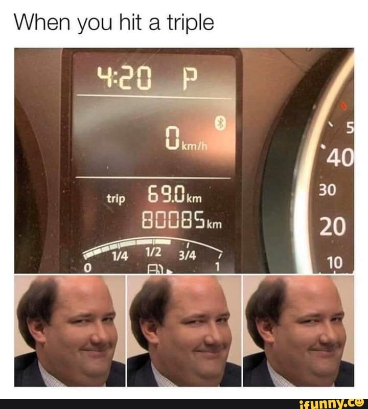 When you hit
a triple
trip
6 90
km
BUDE Sim