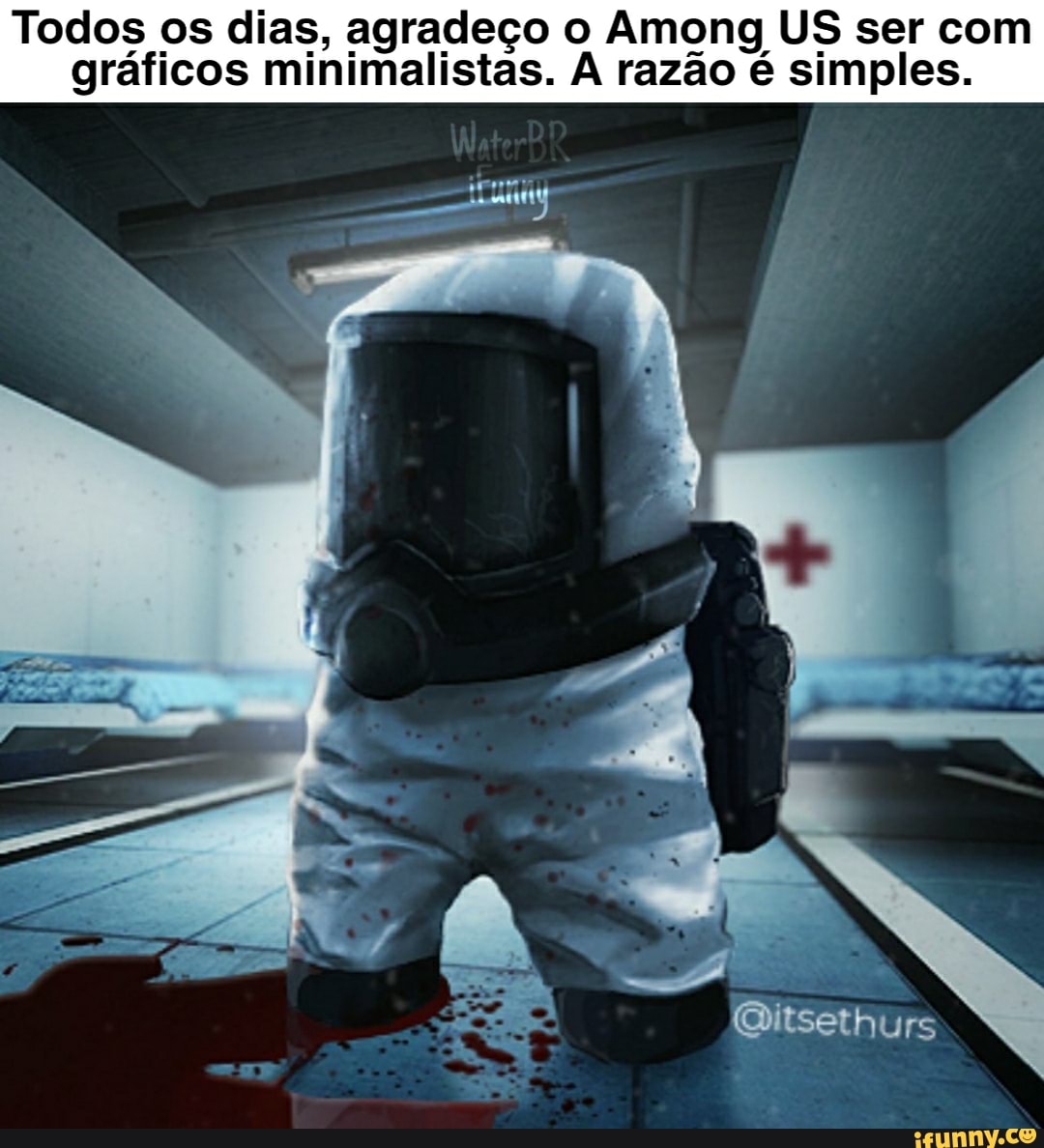 Todos os dias, agradeço o Among US ser com gráficos minimalistas. A razão é simples.
Qitsethurs