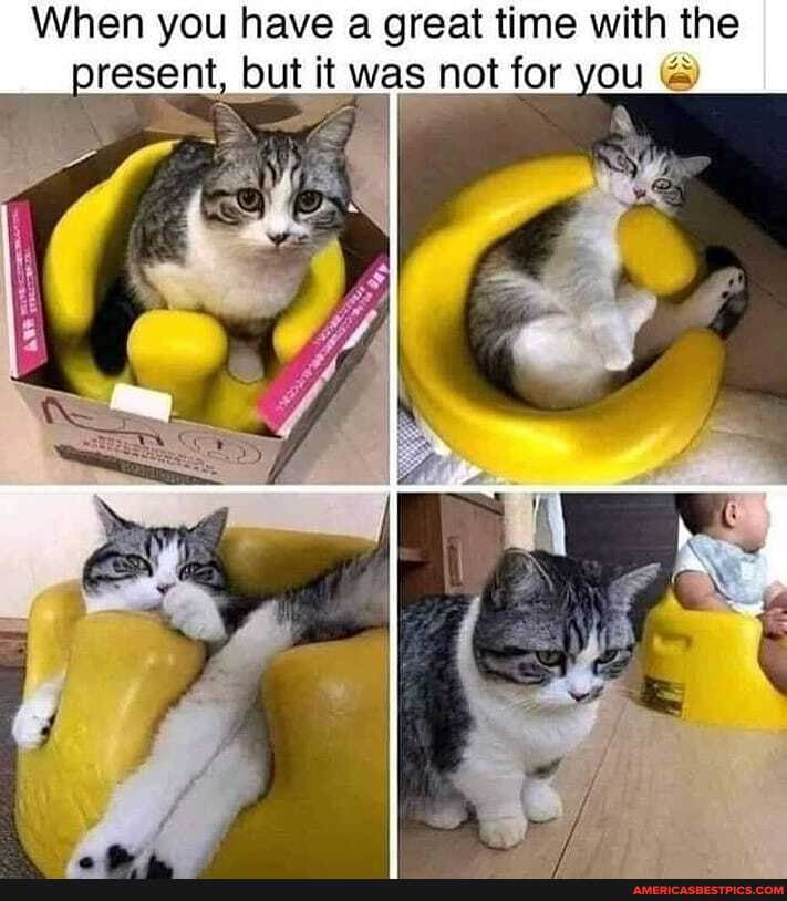 When you have a great time with the
present, but it was not for you