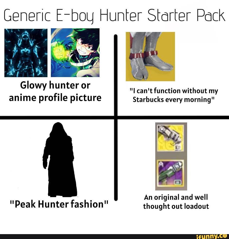 Hunter shop starter pack