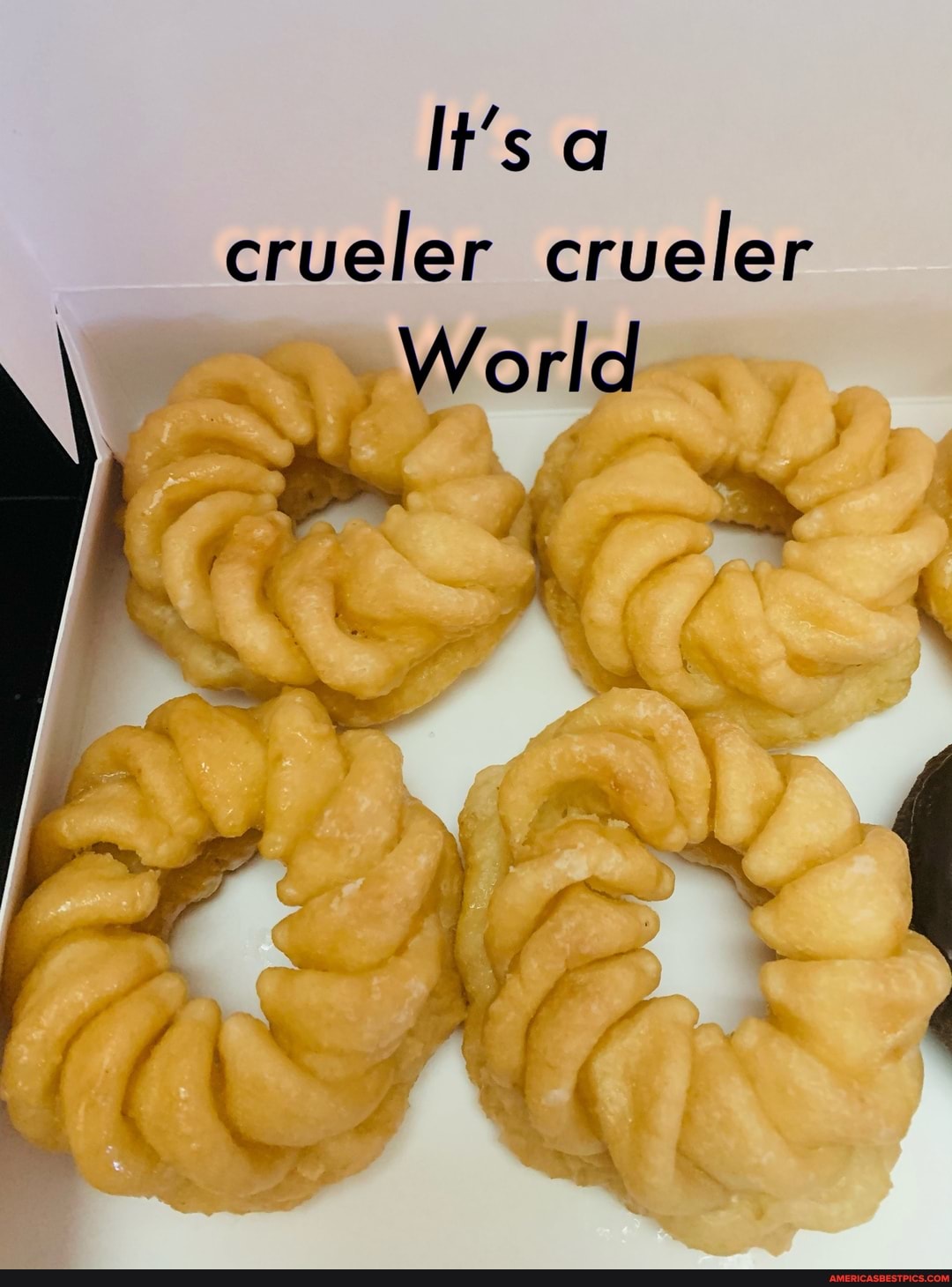 It's a crueler crueler
Worle