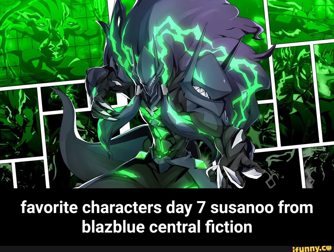 blazblue central fiction susanoo