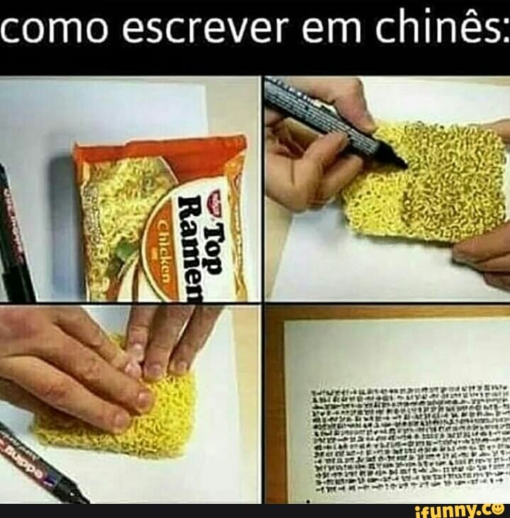 como escrever em chinês:
