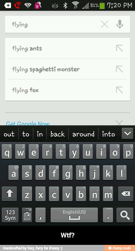 19 Spaghetti monster - Wtf?