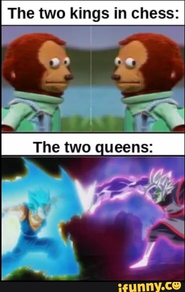 The two kings in chess: