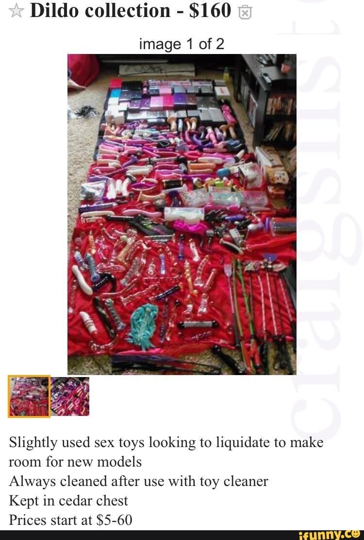 Dildo collection - $160 image 1 of 2 Slightly used sex toys looking to  liquidate to make