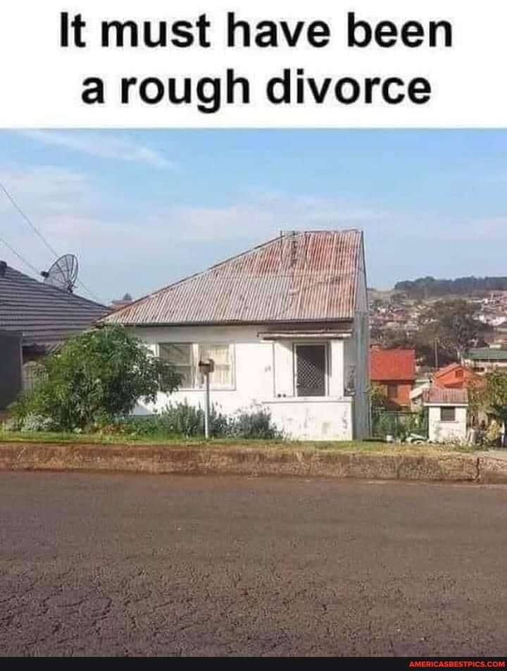 It must have been al rough divorce