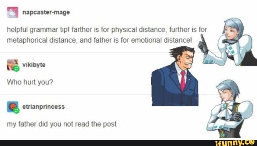 Ace Attorney memes.