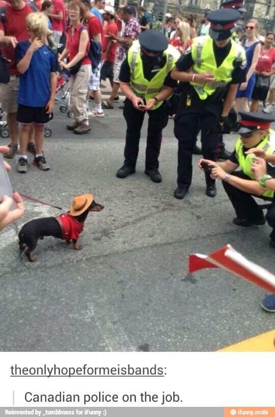theonlyhopeformeis a
Canadian police on the job.