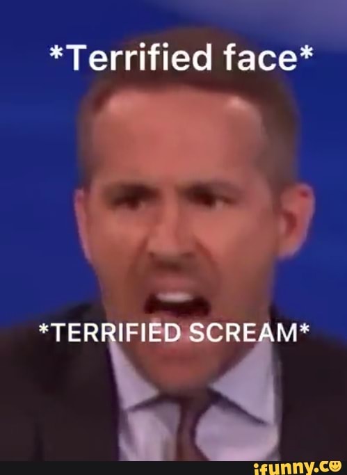 Terrified Face Meme