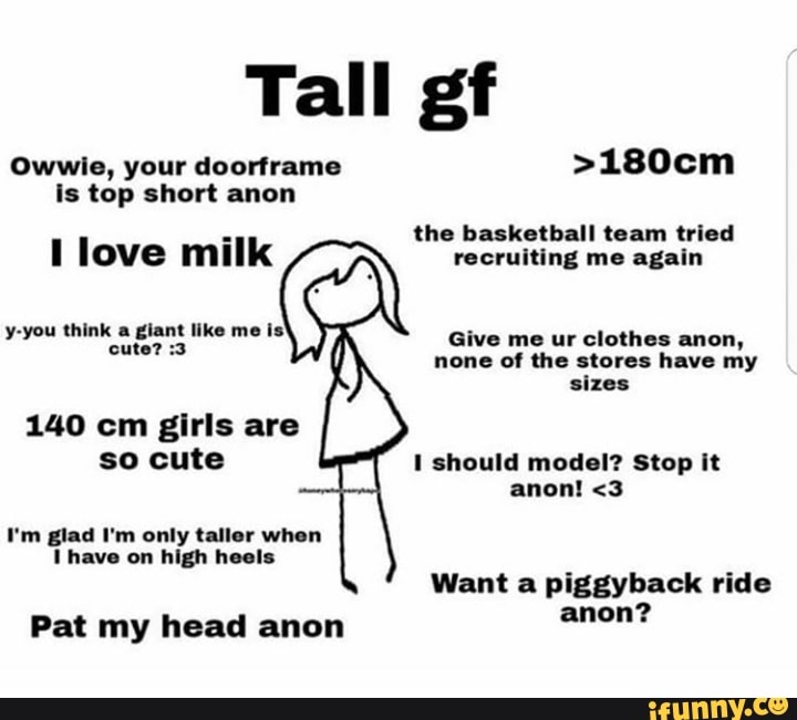 gf Owwle, your doorlrame 180cm Is top short anon . tho basketball team trla...