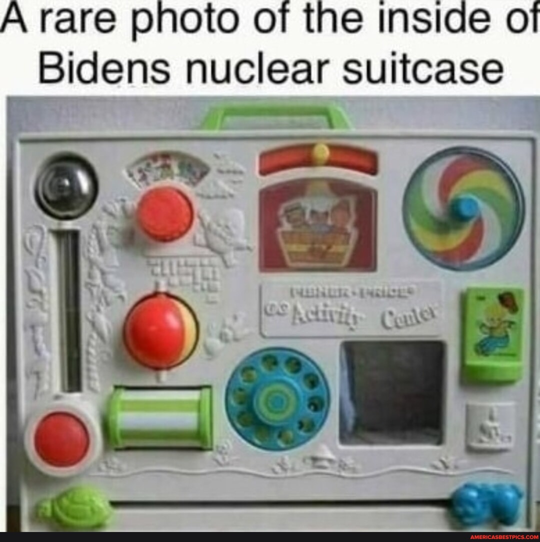 A Rare Photo Of The Inside Of Bidens Nuclear Suitcase - America’s Best ...