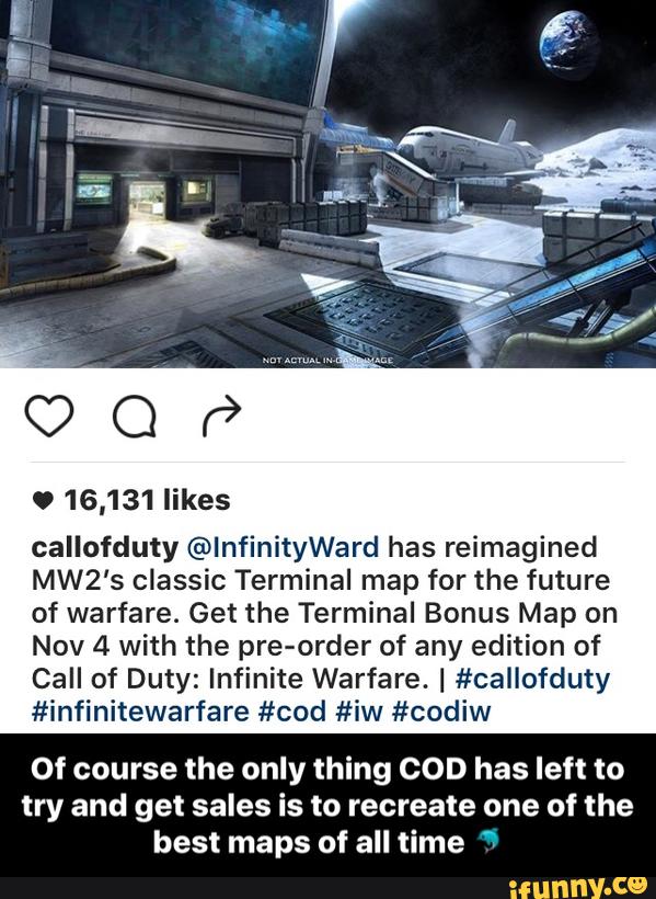 Callofduty Lnfinityward Has Reimagined Mw2 S Classic Terminal Map For The Future Of Warfare Get The