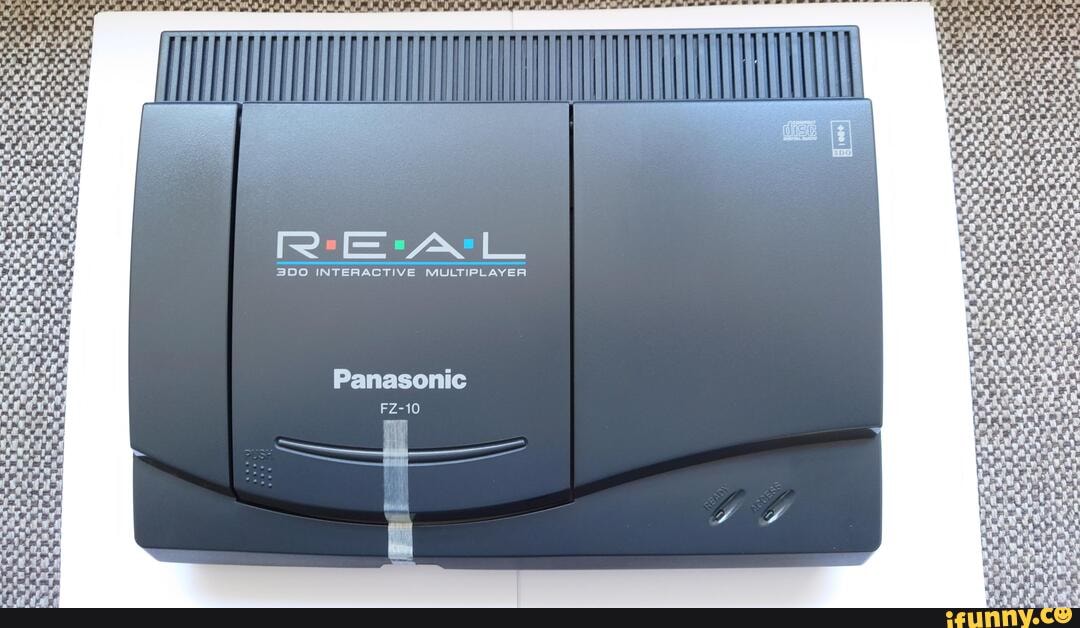 Real.. old new.. gaming console here.. A Panasonic 3DO console from ...