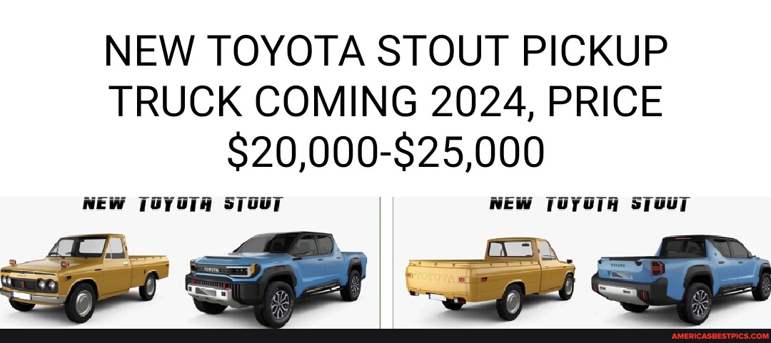 NEW TOYOTA STOUT PICKUP TRUCK COMING 2024, PRICE NEW TOYGTA STOUT NEW ...
