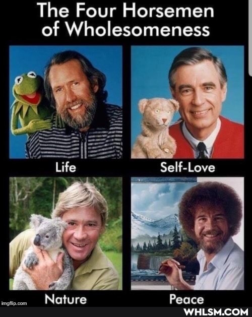 The Four Horsemen of Wholesomeness