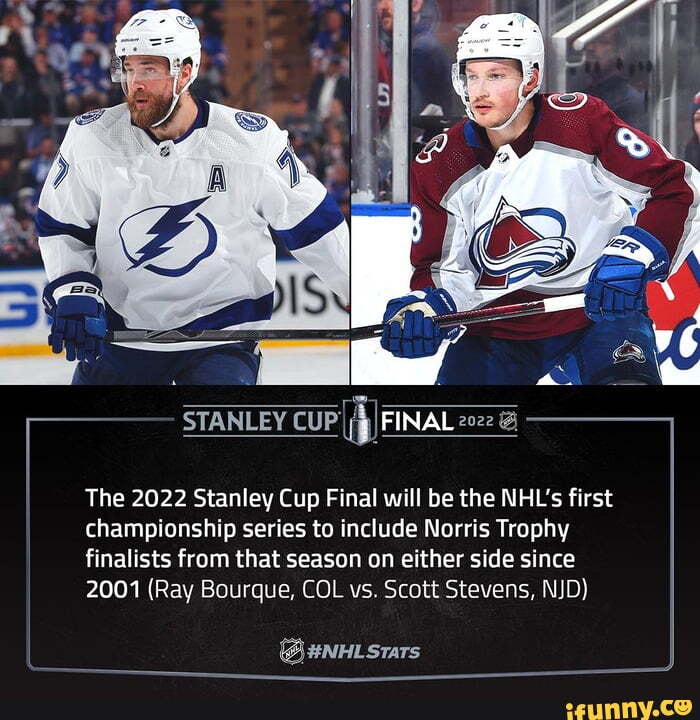 STANLEY CUP FINAL The 2022 Stanley Cup Final will be the NHL's first