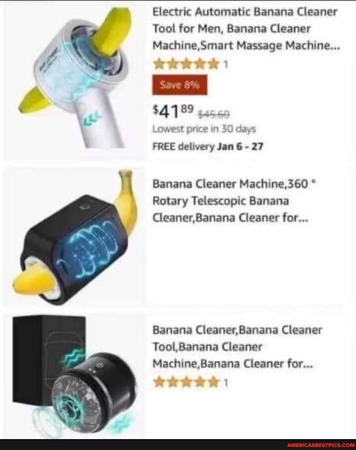 Electric Automatic Banana Cleaner Tool for Men, Banana Cleaner Machine