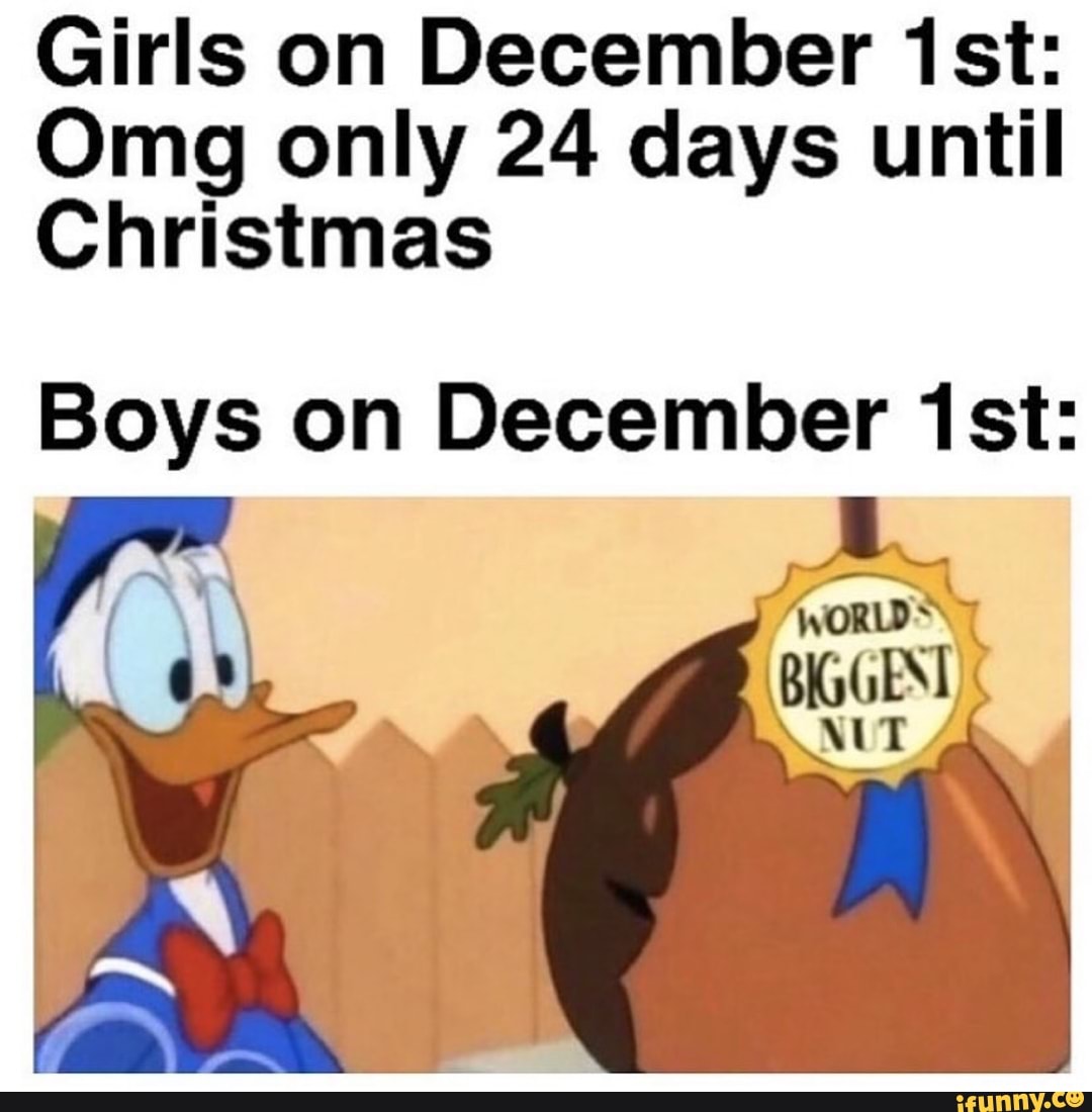 No Nut November December