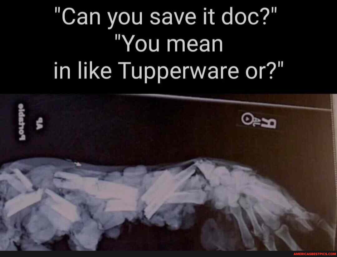 MEME HUMOR — The 'Tupperware After Tomato Sauce' Meme Is