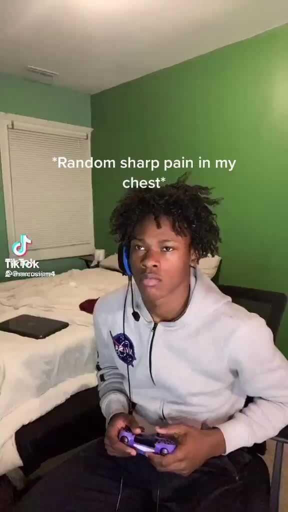 Pain chest sharp in Pain in
