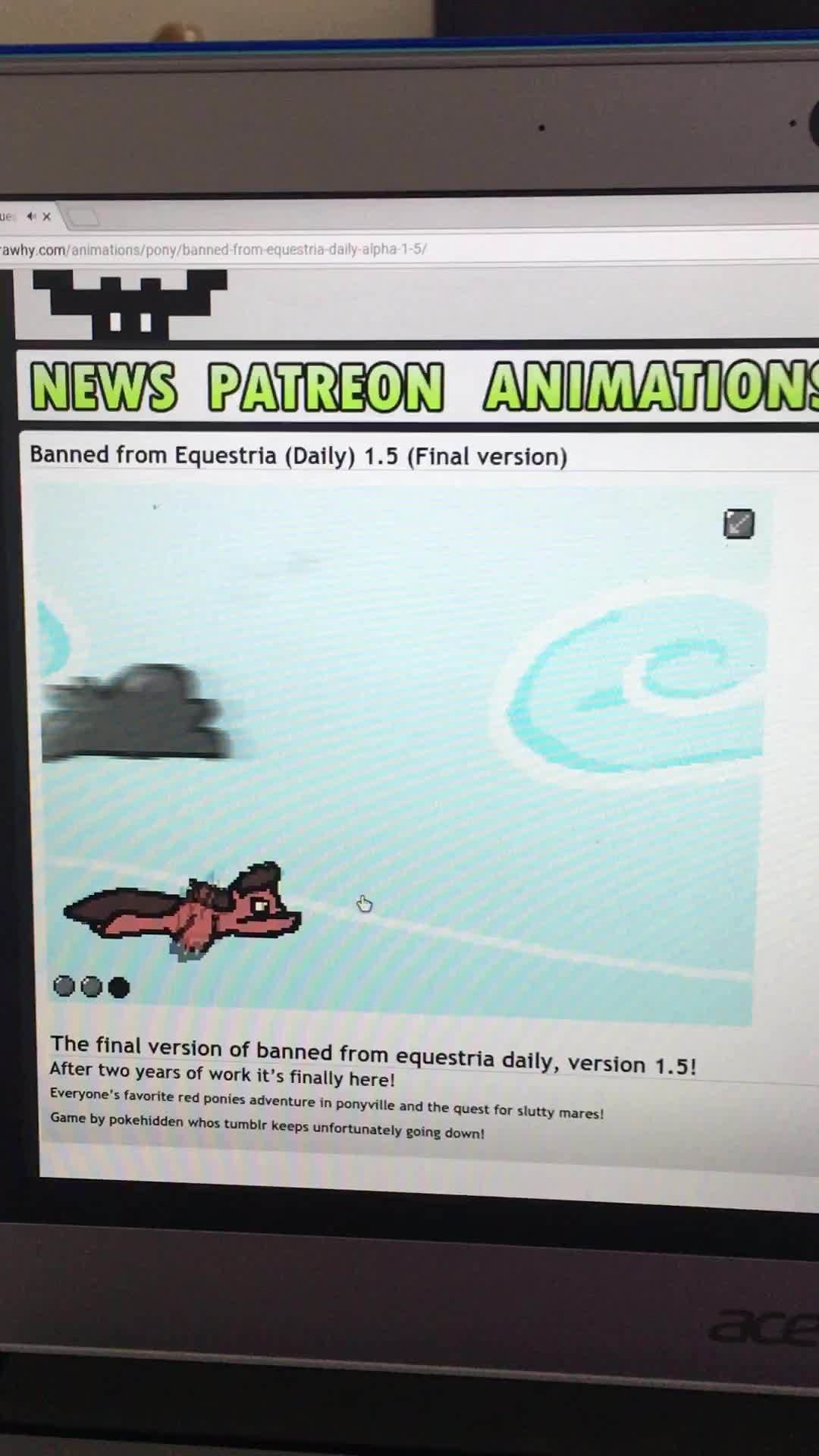 Banned from equestria daily 1.5 game download
