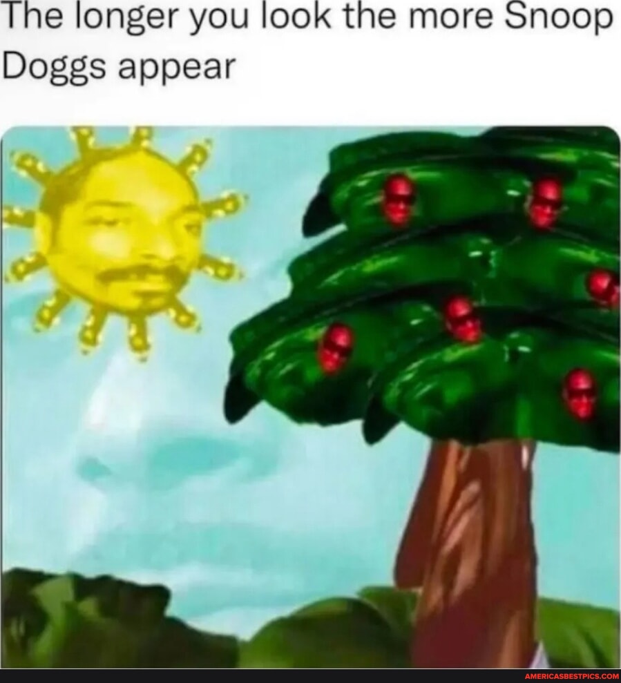 The longer you look the more Snoop Doggs appear - America’s best pics ...