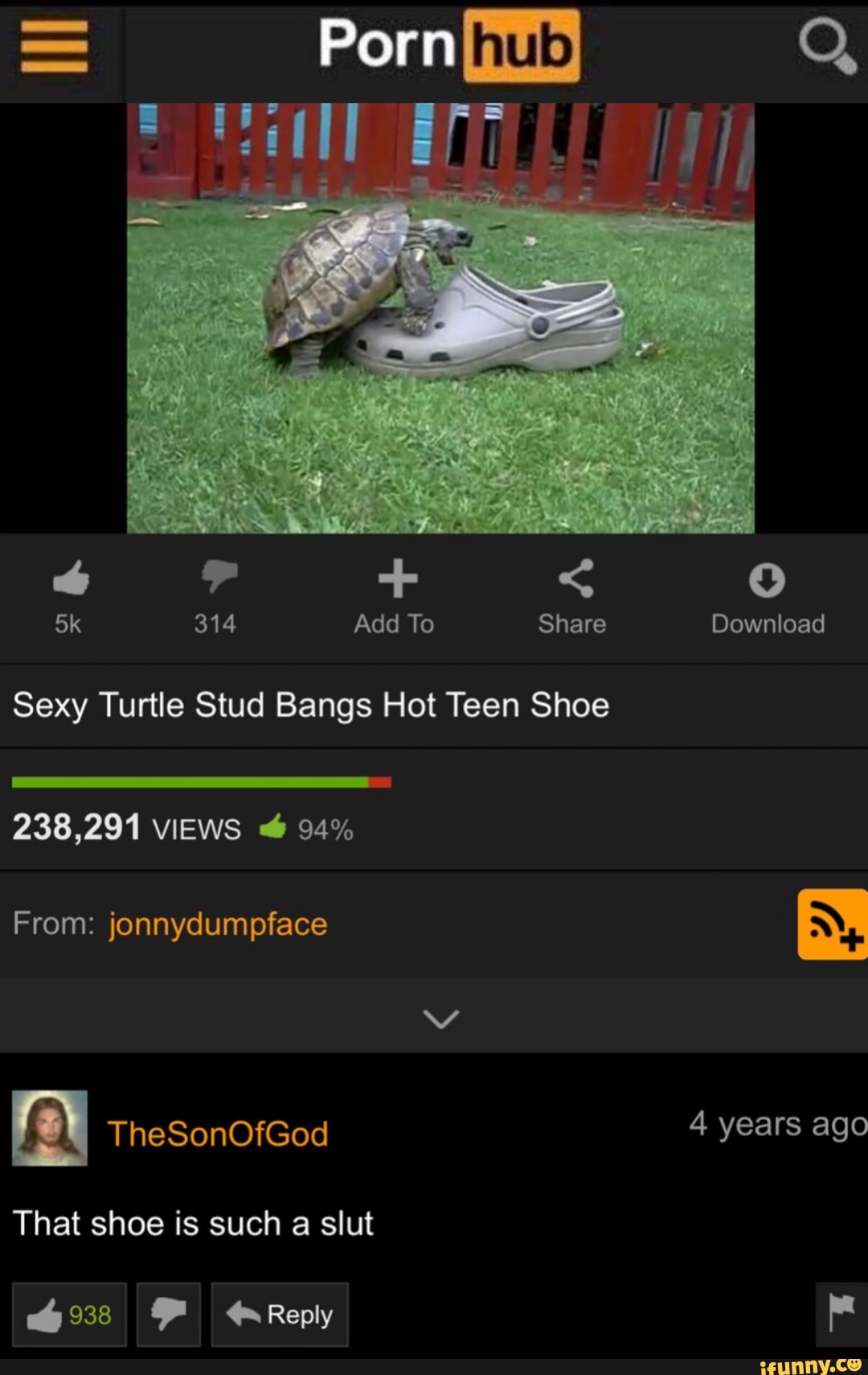 1080px x 1709px - Porn 314 Add To Share Download Sexy Turtle Stud Bangs Hot Teen Shoe 238,291  VIEWS 94% From: jonnydumpface That shoe is such a slut TheSonOfGod years  age Reply - iFunny Brazil