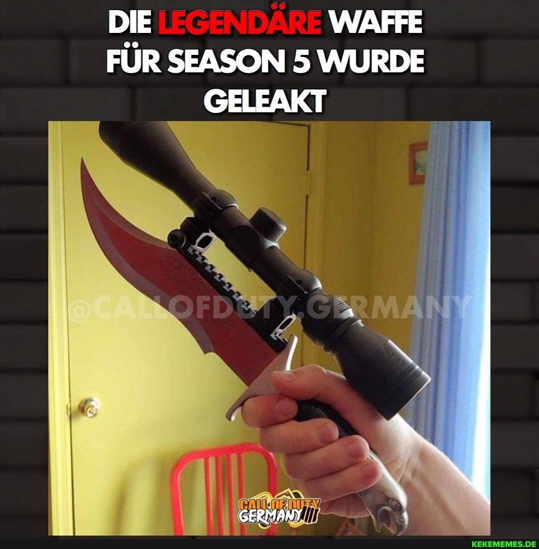 DIE ÄnE WAFFE FÜR SEASON 5 WURDE GELEAKT