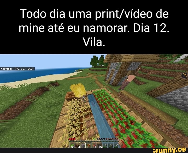 Minha plantação no mine ds - iFunny Brazil