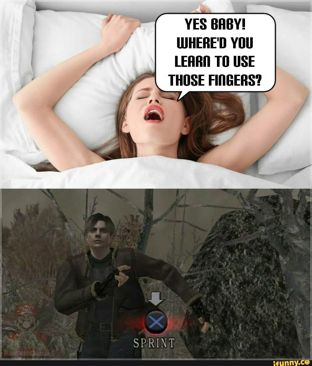 YES BABY!
WHERE'D YOU LEARN TO USE
THOSE FINGERS?
SPRINT