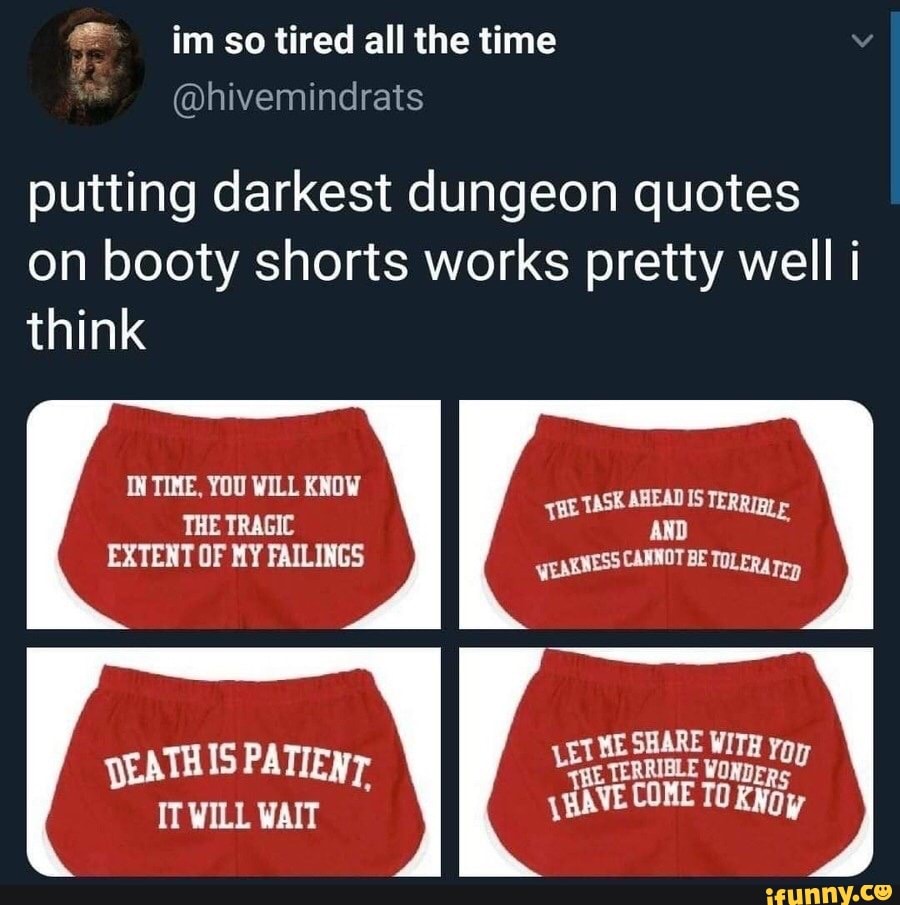 darkest dungeon failings quote