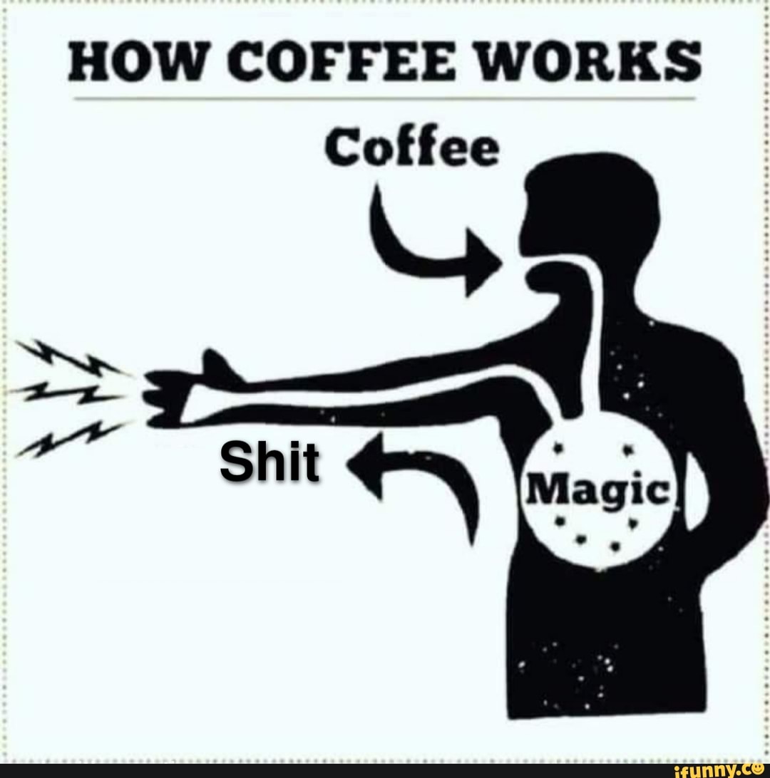 HOW COFFEE WORKS iFunny