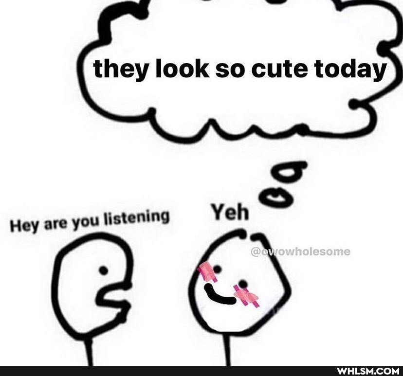 they look so cute today
Yeh
esome
Hey are you listening