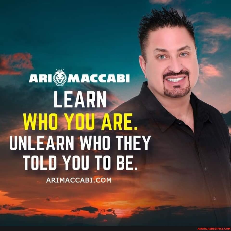 MACCABI
LEARN
_WHO YOU RE.
UNLEARN WHO THEY TOLD YOU TO BE.
ARIMACCABI
aI