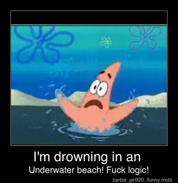 I'm drowning in an Underwater beach! 