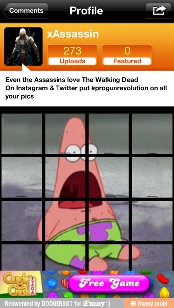 AS Profile [ag
Even the Assassins love The Walking Dead
On Instagram Twitter put #progunrevolution on all
your pics