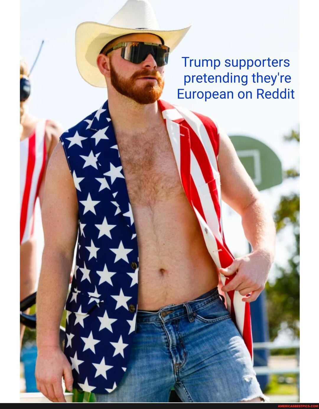 AR Trump supporters pretending they're
European on Reddit
