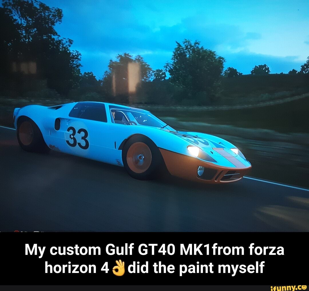 Forza horizon 4 ford gt40 mk1 сколько восстанавливается