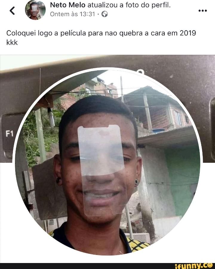 Neto Melo atualizou a foto do perfil.
Ontem às 13:31 O
Coloquei logo a película para nao quebra a cara em 2019